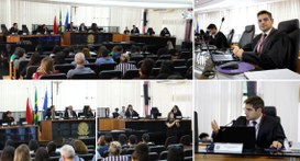 A despedida, marcada por manifestações de reconhecimento ao trabalho do magistrado, foi na quint...