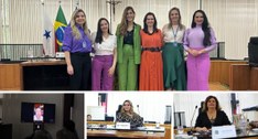 O evento abordou temáticas atuais como a participação feminina na política, a importância de amp...