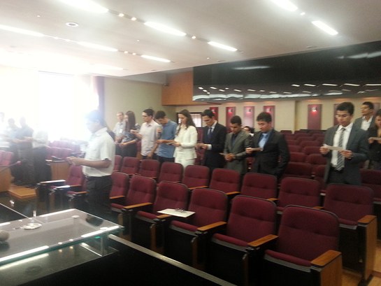 O Tribunal Regional Eleitoral do Pará recebe 18 novos servidores