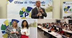 Cerca de 160 servidoras (es), da sede do TRE do Pará e representes das 100 zonas eleitoras parti...