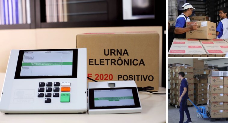Pará recebe novas urnas eletrônicas para as Eleições 2024 Foram recebidos 6.800 equipamentos do modelo 2022 (urnas novas), ainda com previsão de entrega d...