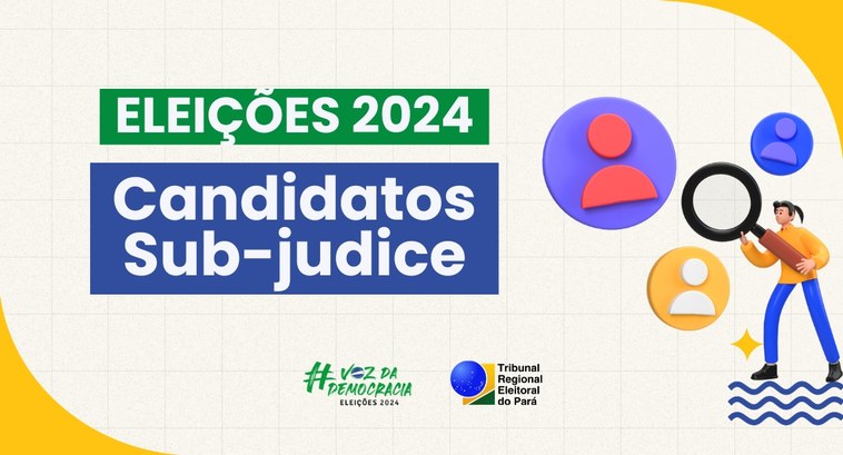 Pará tem dois casos de candidatos mais votados sub judice Conforme legislação específica, o TRE do Pará é obrigada a priorizar esses julgamentos. Os votos...