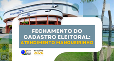 Todos os serviços eleitorais estarão disponíveis gratuitamente. Não precisa fazer agendamento pa...