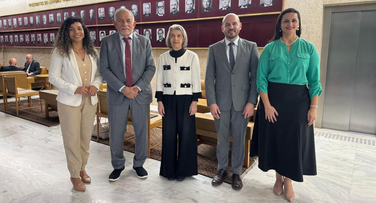 Durante o encontro com a presidente do Tribunal Superior Eleitoral, foi apresentado o “VERDEmocr...