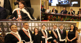 A cerimônia marcou a posse de magistradas e magistrados no Tribunal de Justiça do Estado do Pará...