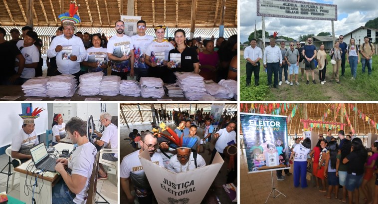 Projeto Originários promove cidadania na aldeia indígena Wai-Wai, em Oriximiná Realizada de 14 a 21 de julho, durante a programação dos V Jogos Tradicionais dos Povos Indígena...
