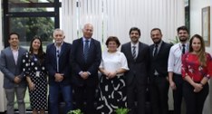Presidente do TRE do Pará se reuniu com juízes auxiliares, Procurador Regional Eleitoral e Secre...