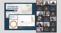 O encontro virtual contou com a presença de magistradas (os), chefas (es) de cartório, servidora...