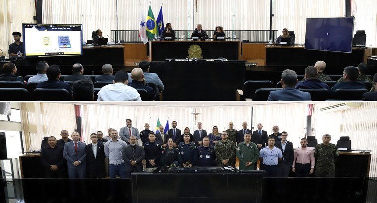 Segurança define Planejamento Final para o 1º Turno Na reunião, os órgãos de segurança federal, estadual e municipal que compõe o comitê apresentara...