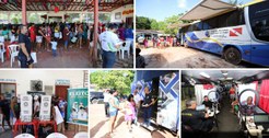 A programação realizada no território Baixo Itacuruçá, no dia 06 de junho, atendeu moradores de ...