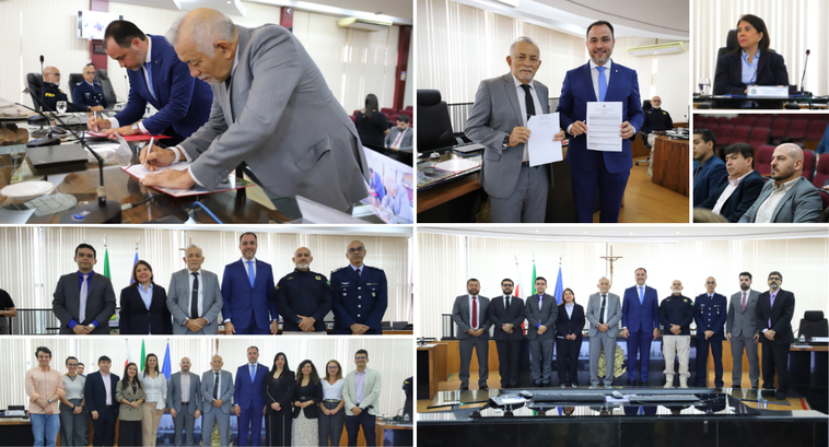 Termo de entrega do imóvel destinado à construção do Complexo Integrado da Justiça Eleitoral do Pará é formalizado em cerimônia O documento de entrega da área de 25 mil metros quadrados, na avenida Júlio César, foi assinado ...