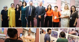 TRE do Pará abre oficialmente a Exposição Registros Fotográficos das Eleições 2022 Produzidas pelo público interno do Tribunal, as fotografias retratam o cotidiano da logística do...