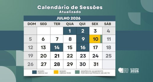 As sessões seguem em formato híbrido, com transmissão ao vivo pelo YouTube, mas as datas da segu...