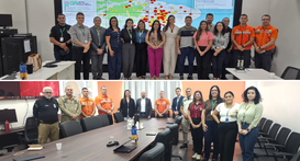 Reunião com o Centro Gestor e Operacional do Sistema de Proteção da Amazônia (Censipam) e o Corp...
