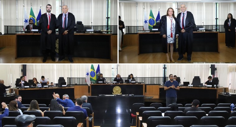 TRE do Pará empossa novos magistrados para o biênio 2025–2027 O juiz federal Domingos Daniel Moutinho da Conceição Filho tomou posse como membro efetivo da Co...