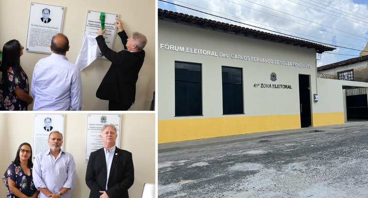 TRE do Pará entrega à população o novo Fórum Eleitoral de Ourém O presidente do Tribunal, desembargador Leonam Gondim da Cruz Júnior, inaugurou oficialmente na ...