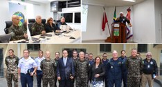 A juíza eleitoral Rosa Navegantes, membro da Corte, participou do evento e proferiu palestra com...