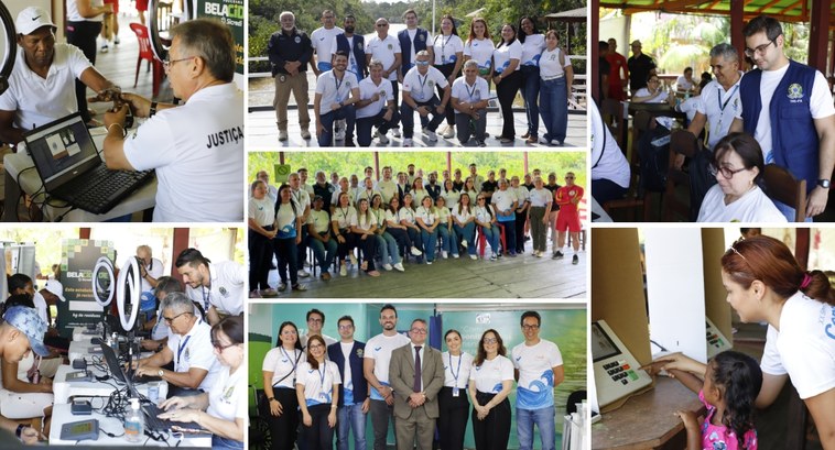 TRE do Pará participa de ação de mediação itinerante na ilha do Combu Ação, organizada pelo Tribunal de Justiça do Estado do Pará (TJPA), por meio do 7º Cejusc da Cap...