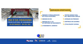 No próximo domingo, dia 24/03, o Tribunal Regional Eleitoral do Pará (TRE-PA) estará presente no...