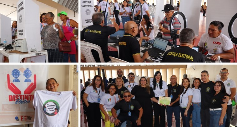 TRE do Pará participou da Semana de Atenção à Pessoa Idosa Oferecendo diversos serviços jurídicos, assistências e de saúde, o encerramento da programação f...