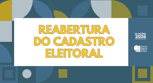 Eleitoras e eleitores do Pará poderão voltar a solicitar serviços como a emissão do primeiro tít...