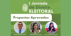 Servidores do TRE Pará tiveram enunciados aprovados na 1ª Jornada de Direito Eleitoral.