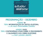 Banner Noticia Estudos Eleitorais de Dezembro