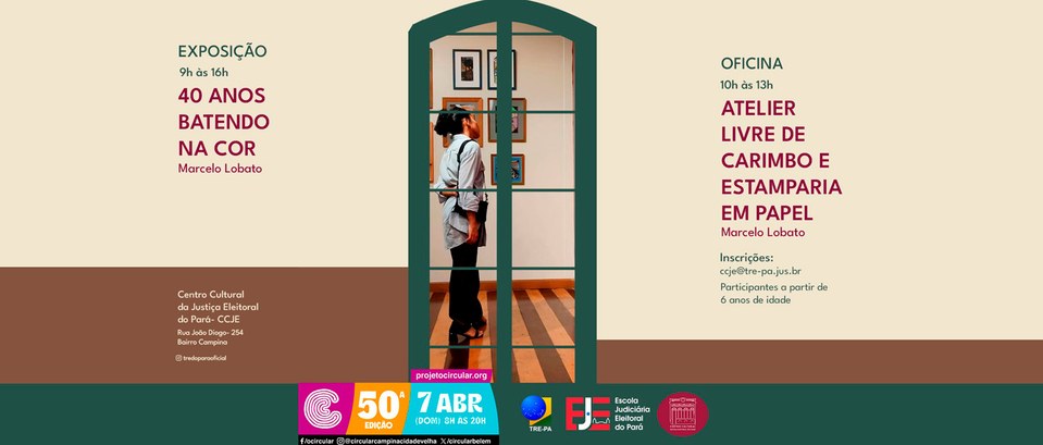 Centro Cultural do TRE Pará participa da 50ª edição do Circular .