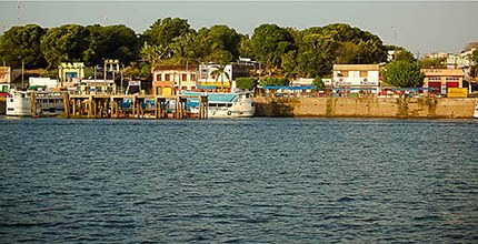 TRE-PA criação de zona juruti Imagem da frente da cidade de Juruti - Baixo Amazônas