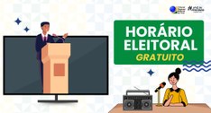 Horário Eleitoral Gratuito no rádio e na TV inicia no dia 30.