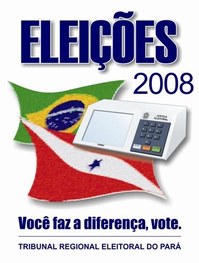 TRE-PA - Imagem logo eleições 2008