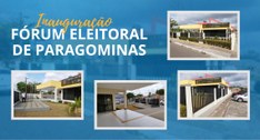 TRE do Pará inaugura, em Paragominas, o novo Fórum Eleitoral do município.