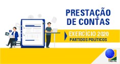 Banner divulgando chamada para a prestação de contas anual.