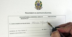 TRE-PA - requerimento de justificativa eleitoral PA