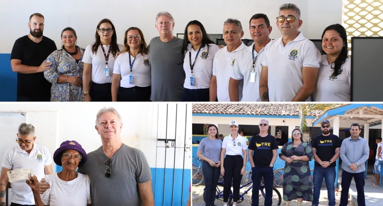 tre-pa-tre-ribeirinho-salvaterra O presidente do Tribunal acompanhou o atendimento em Vila Jubim. O foco do projeto é levar servi...
