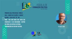 Primeira aula presencial da “Escola de Formação Política” será quinta-feira (28)