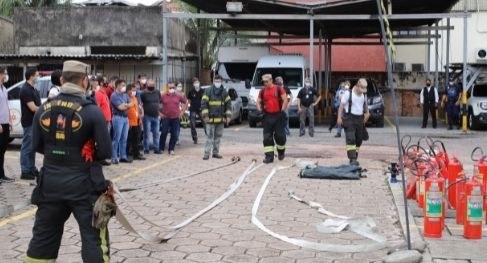 TRE Pará-Brigada de incêndio TRE do Pará prepara futuras (os) brigadistas de incêndio para as unidades do Regional.