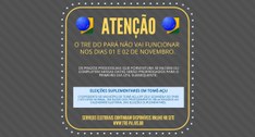 Expediente da Justiça Eleitoral do Pará nos dias 1º e 2 de novembro.