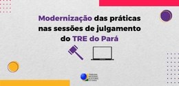 TRE do Pará comunica alteração no fluxo da pauta dos processos judiciais.