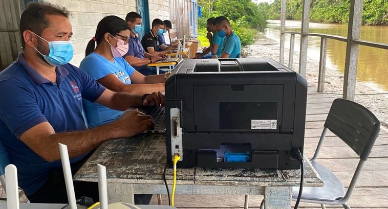 TRE Pará leva serviços para várias regiões do estado.