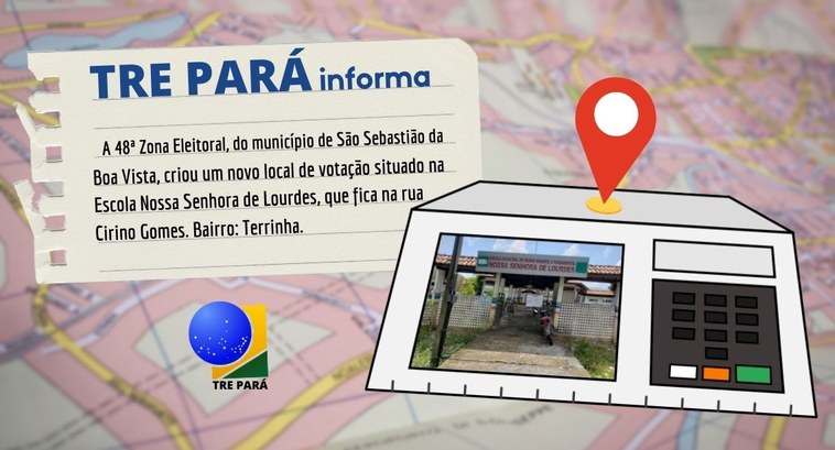 Novo local de votação na 48ª Zona Eleitoral