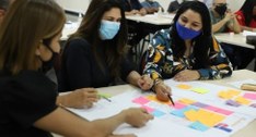 Representantes das zonas eleitorais do nordeste paraense participam de reunião para a elaboração...