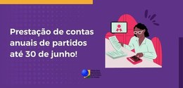 Partidos políticos têm até o dia 30 de junho para prestar contas anuais referentes ao exercício ...