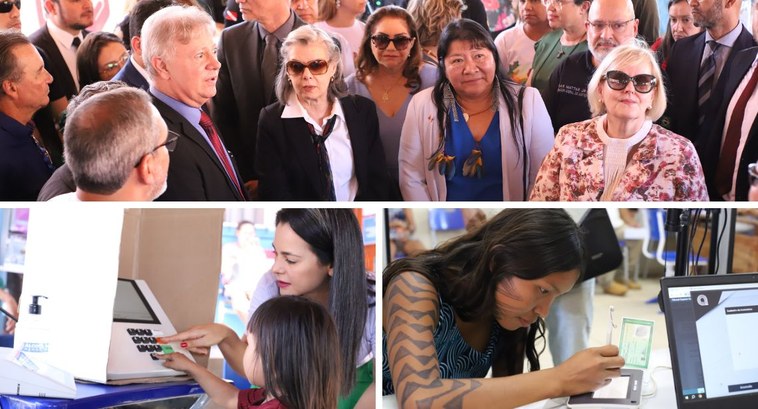 A ação faz parte da 1ª edição do Programa Justiça Itinerante Cooperativa na Amazônia Legal e seg...