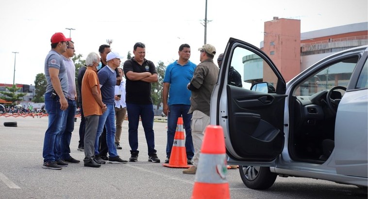Agentes da Segurança Institucional e da Seção de Transportes do TRE Pará participam de curso de ...