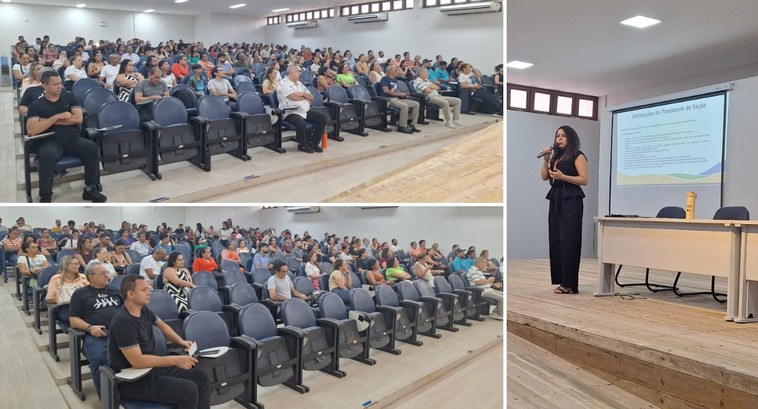 A capacitação conta, no total, com a participação de cerca de 5.300 pessoas entre mesários e adm...