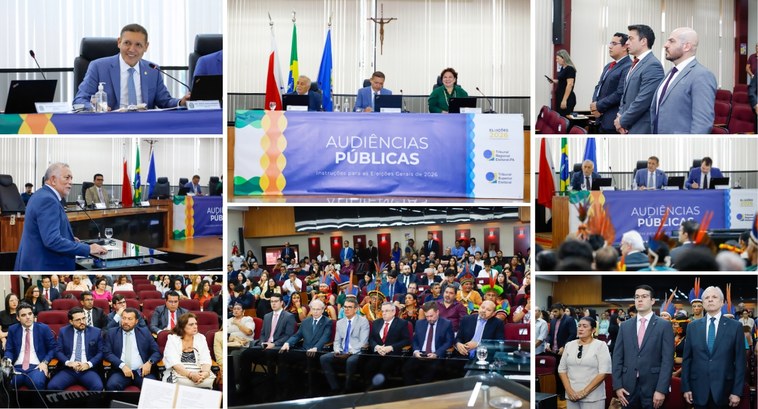 A audiência pública, realizada de forma inédita em Belém, foi coordenada pelo vice-presidente do...