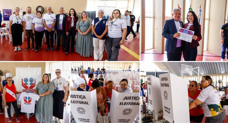 Na ocasião, foi entregue um certificado de agradecimento às instituições parceiras do evento, co...