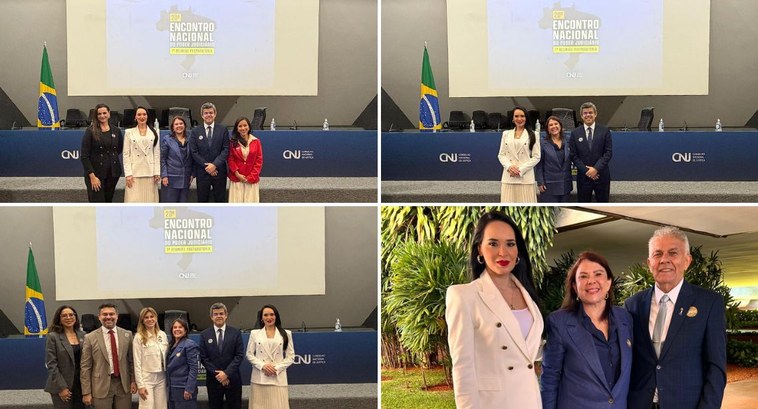 Vice-presidente e corregedora participa de reunião para o Encontro Nacional do Poder Judiciário O juiz auxiliar da CRE-PA, David Albano, também participou do encontro realizado nesta segunda-f...