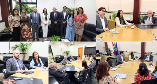 Reunião tratou da implantação do Núcleo Estratégico de Interiorização Eleitoral e do fortalecime...